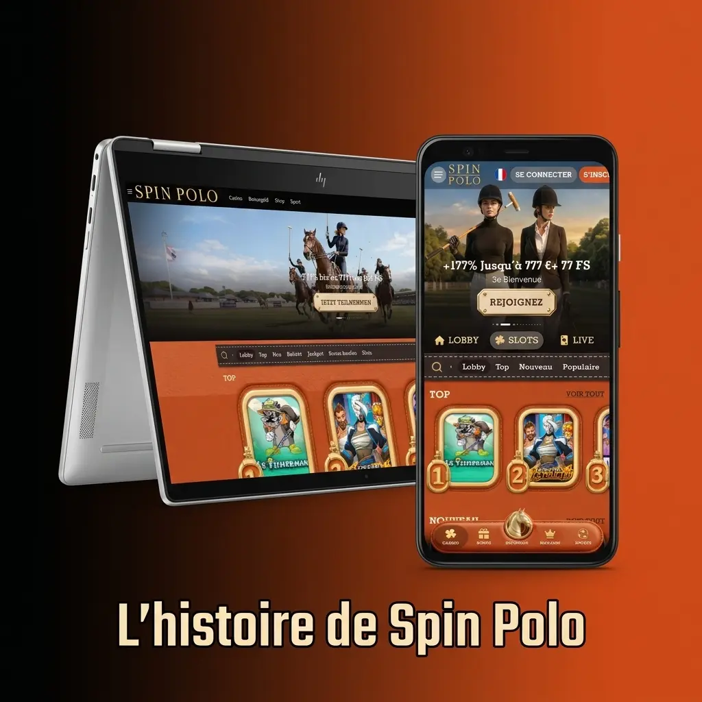 Logo et histoire de Spin Polo, plateforme de jeux en ligne fondée en 2024 par Rabidi N.V., licenciée à Curaçao