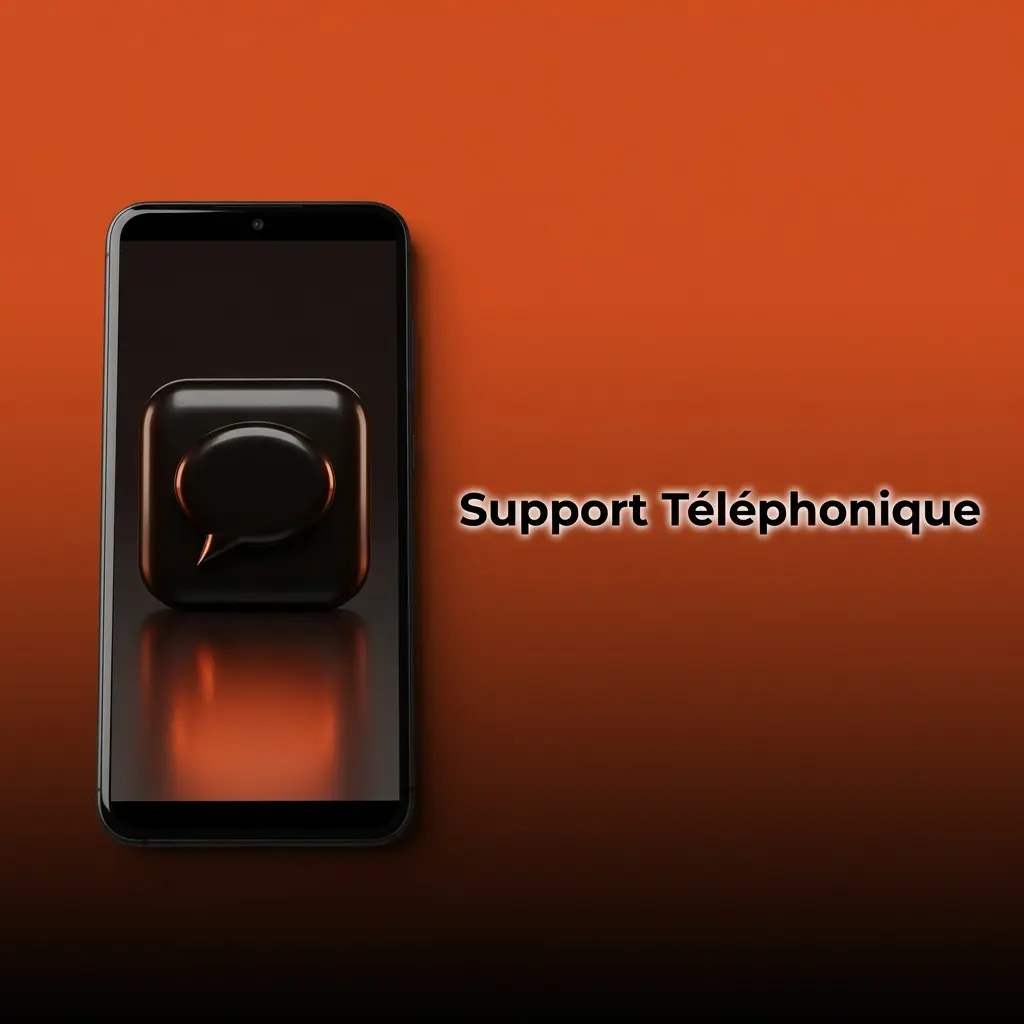 Support téléphonique : obtenez une assistance directe pour résoudre rapidement vos problèmes urgents ou complexes.