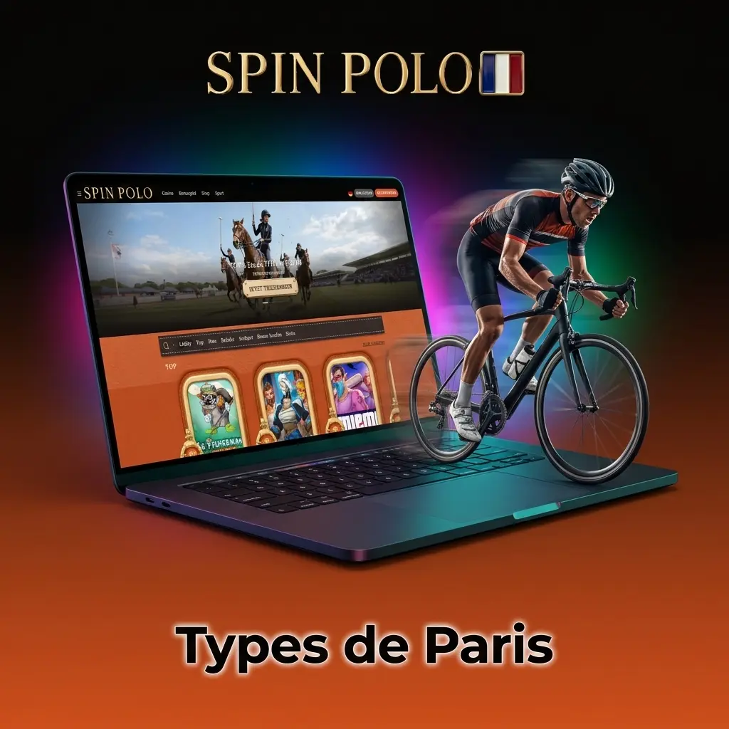Spin Polo types de paris : simple, express combiné et système pour adapter votre stratégie de pari